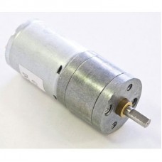 Motor Geared 75:1 Ratio 10 000RPM 6V Steel Gears 4MM Shaft